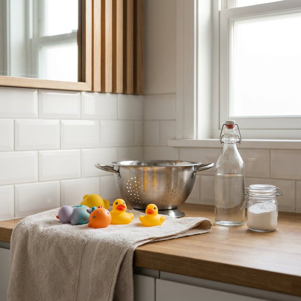 Badspeelgoed schoonmaken: zo voorkom je schimmel